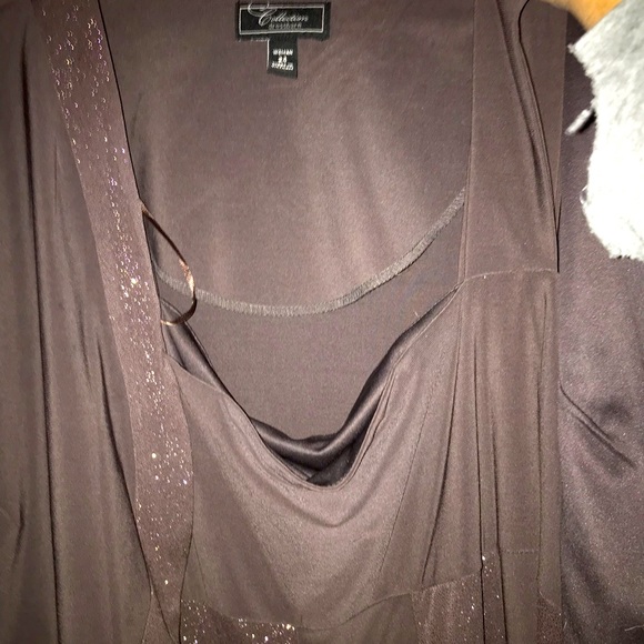 A gray strap dress from dress barn - Picture 3 of 4